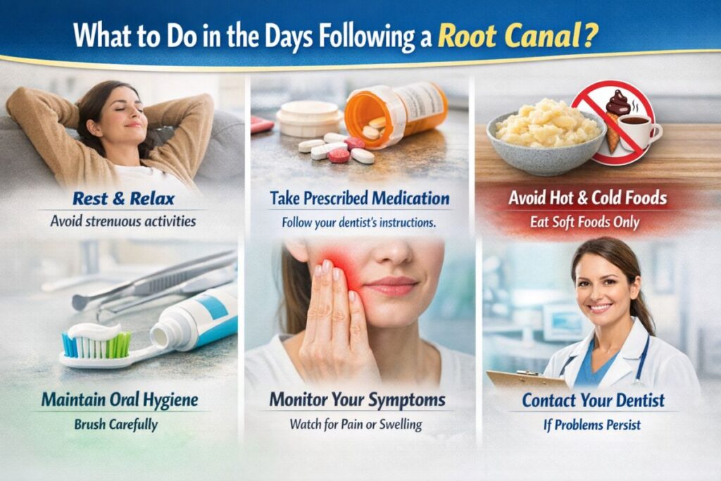 What to Do in the Days Following a Root Canal?